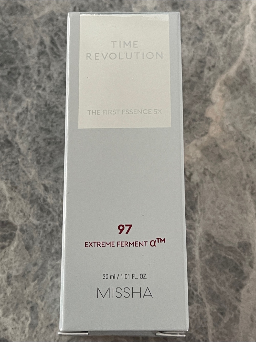 Missha Time Revolution The First Essence 5X- Brand New